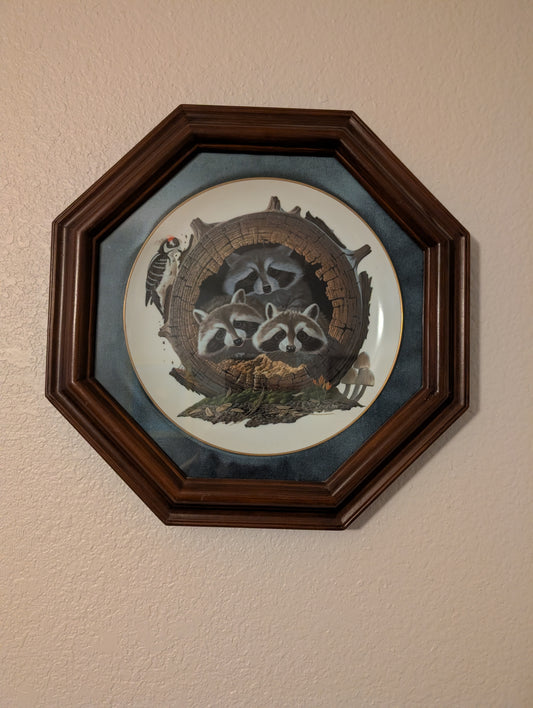 "No Rest for the Night Shift" Framed Plate